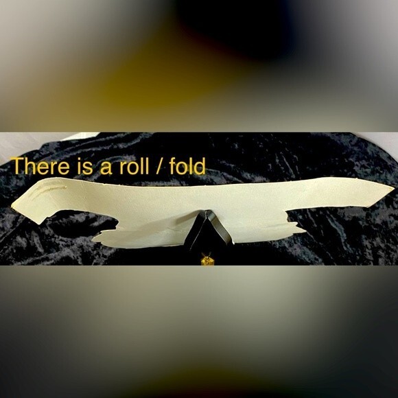 Vtg Count Dracula Vampire Bloodshot Green Eyes Long Sharp Fangs Halloween Rare - Picture 5 of 6